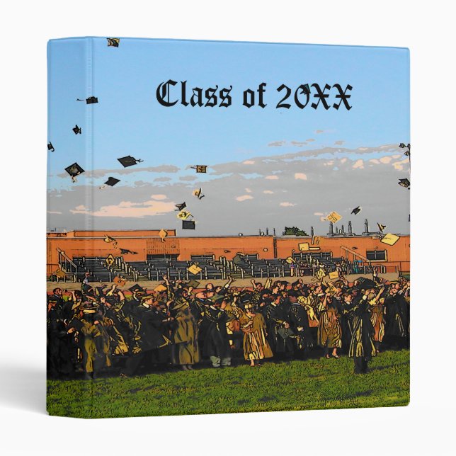 Graduation Class of 20XX on Field Binder (Front/Spine)