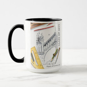 Graduation Class of Architecture Engineer Photo Mug