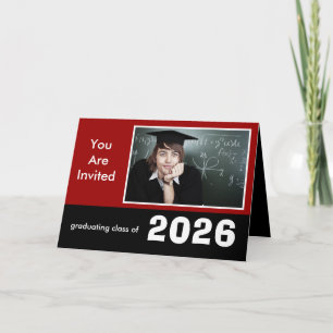 Graduation Class of Change to Current Year Thank You Card