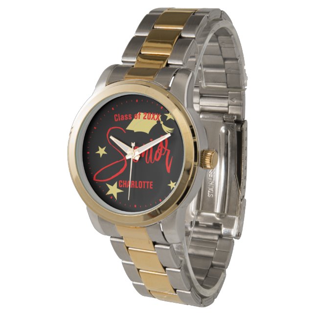Graduation Class of Personalized Watch (Angled)