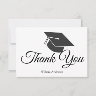 GRADUATION CLASS OF - THANK YOU CARD