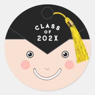 Graduation Classic Round Sticker