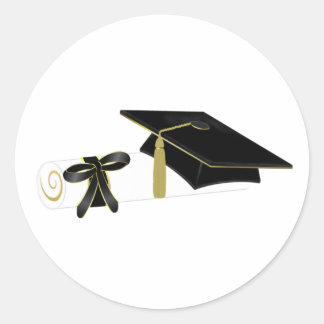 Graduation Classic Round Sticker