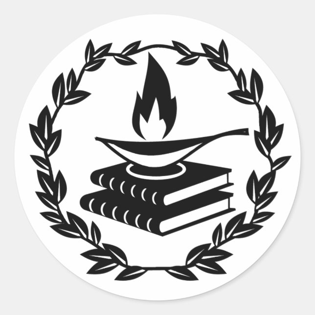 Graduation Classic Round Sticker (Front)