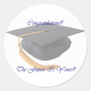 Graduation Classic Round Sticker
