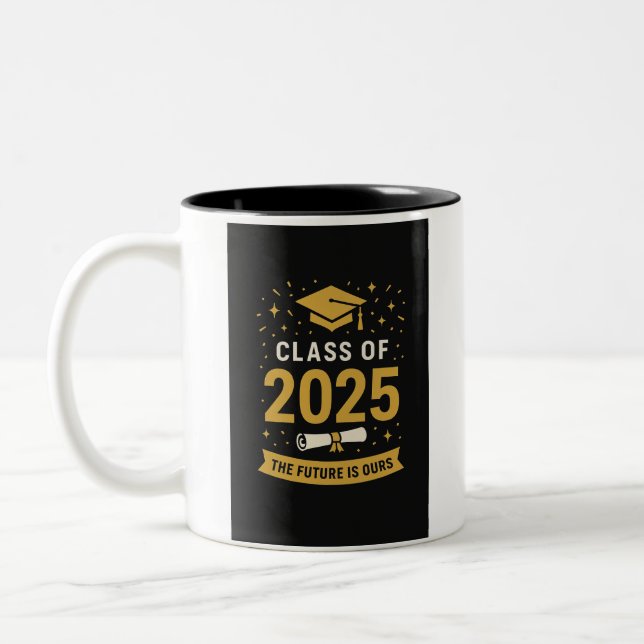 graduation coffee mug (Left)