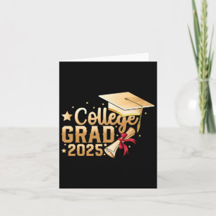 Graduation College 2025 College Grad Cl Of 2025 Se Card