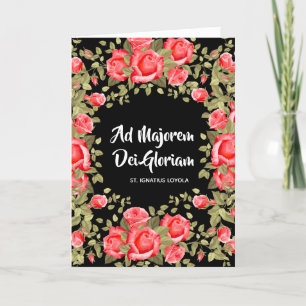 Graduation Commencement St. Ignatius Religious Card