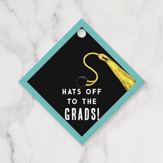 Graduation Congrats Favour Tags (Front)