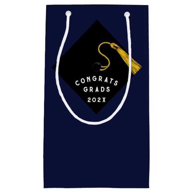 Graduation Congrats Small Gift Bag (Front)