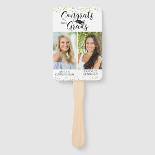 Graduation CONGRATS TO OUR GRADS 2 Photos Hand Fan