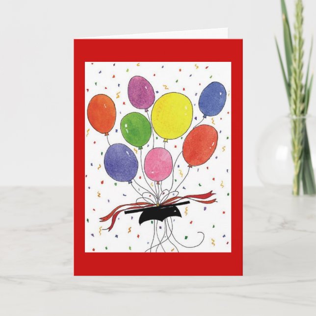 Graduation Congratulations Card (Front)