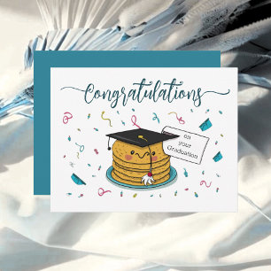 Graduation Congratulations Card   Confetti and Cap