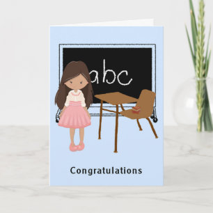 Graduation Congratulations Card from Kindergarten.