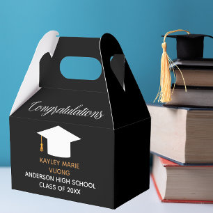 Graduation Congratulations Custom 2025 Party Favor Box