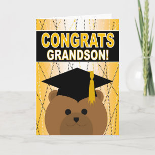 Graduation Congratulations for Grandson Card
