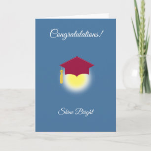 Graduation Congratulations on Award Blue Card