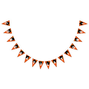 Graduation Congratulations Orange Bunting Flags