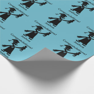 Graduation - Congratulations - Personalized Gift Wrapping Paper