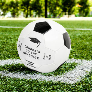 Graduation Congratulations Personalized Soccer Ball