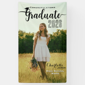 Graduation congratulations Photo banner year 2026