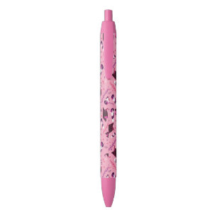 Graduation Congratulations Pink Black Ink Pen