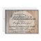 Graduation Country Wood BBQ Grad Party Invitation