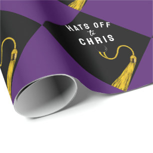 Graduation créative Papier d'enveloppement cadeau