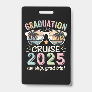 Graduation Cruise 2025 Graduate Cruising Squad Badge