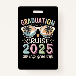 Graduation Cruise 2025 Graduate Cruising Squad Badge