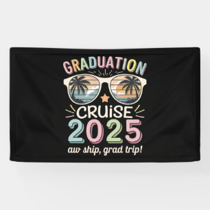 Graduation Cruise 2025 Graduate Cruising Squad Banner