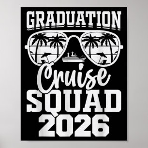 Graduation Cruise 2026 Summer Senior Grad Trip Poster