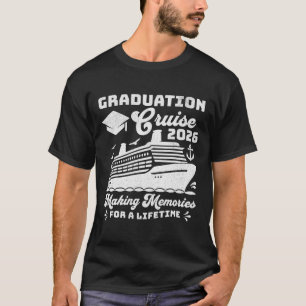 Graduation Cruise Cl Of 2026 Seniors Matching Grad T-Shirt