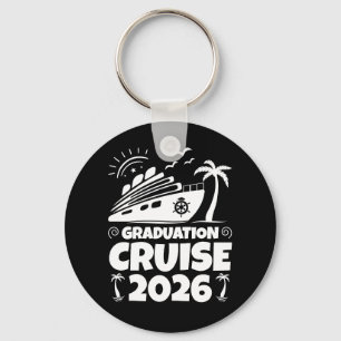 Graduation Cruise Custom Year Senior Trip Vacation Keychain