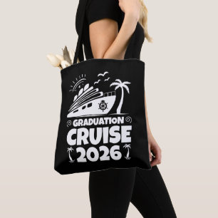 Graduation Cruise Custom Year Senior Trip Vacation Tote Bag