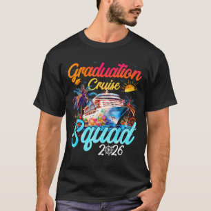 Graduation Cruise Squad 2026 Funny Cruising Gradua T-Shirt