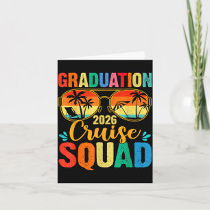 Graduation cruise squad 2026 matching familyGradua Card