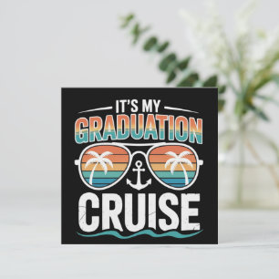 Graduation Cruise Squad Matching Trip Family Grad  Invitation