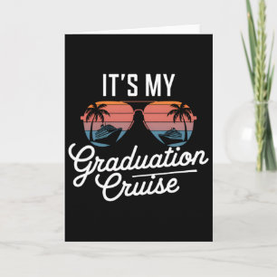 Graduation Cruise Trip Graduate Senior Vacation Ma Card