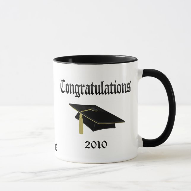 Graduation Cup 2010, put on any zazzle drink items (Right)