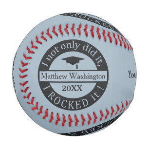 Graduation custom name & year baseball
