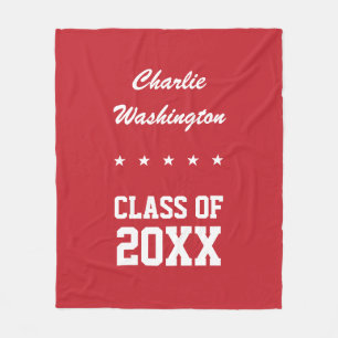 Graduation custom name, year & colour fleece