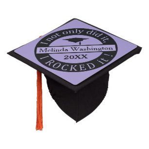 Graduation custom name & year tassel topper