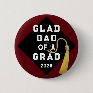 Graduation Dad Keepsake Memento 2 Inch Round Button
