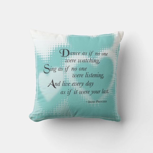 Graduation Dance, Square Gift Throw Pillow (Front)