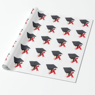 Graduation Day by Janz White Wrapping Paper