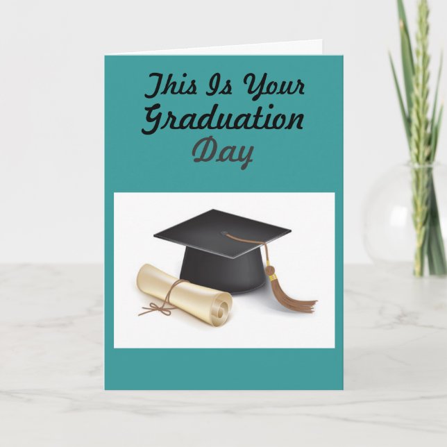 Graduation Day Card (Front)
