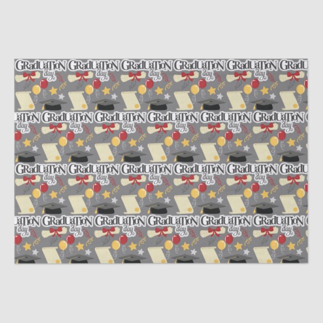 Graduation Day   Tissue Paper (Front)