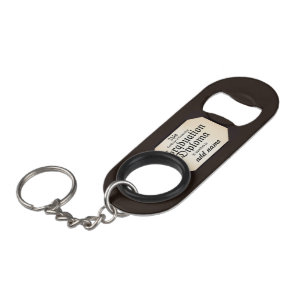 Graduation Diploma - Add Grad's Name! Keychain Bottle Opener