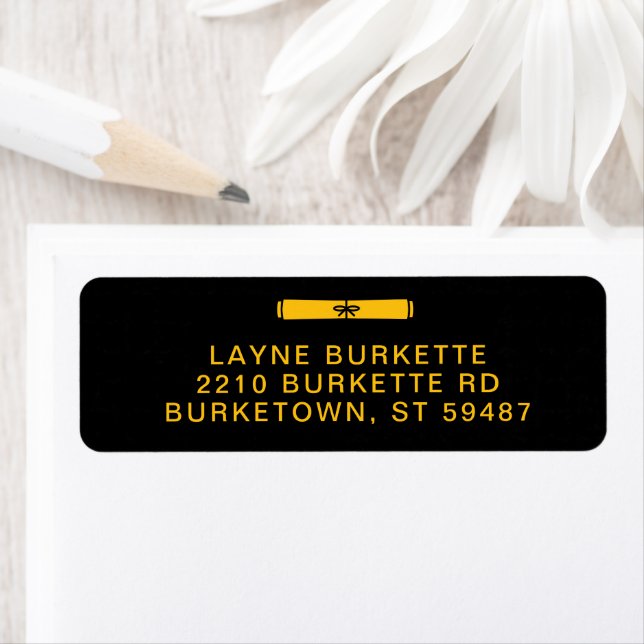 Graduation Diploma Return Address (Insitu)